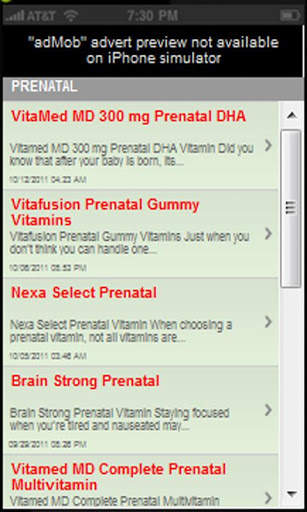 VITAMINS. screenshot 3