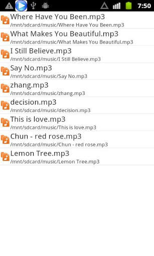 Free Mp3 Music Player screenshot 5