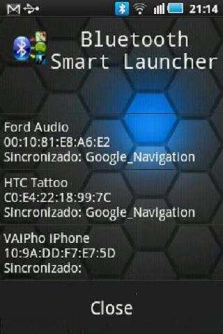 Bluetooth Smart Launcher screenshot 1