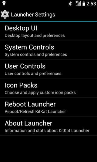 KitKat Launcher (Android 4.4 Launcher) screenshot 4