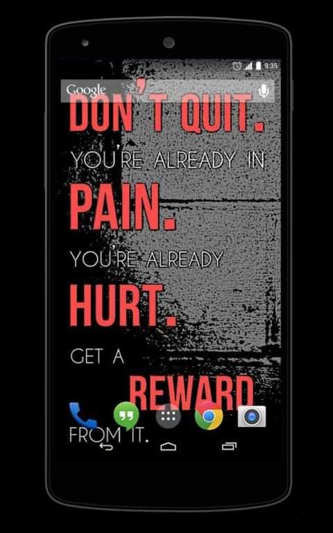 Fitness Motivation Daily screenshot 1