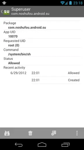 Superuser скриншот 2