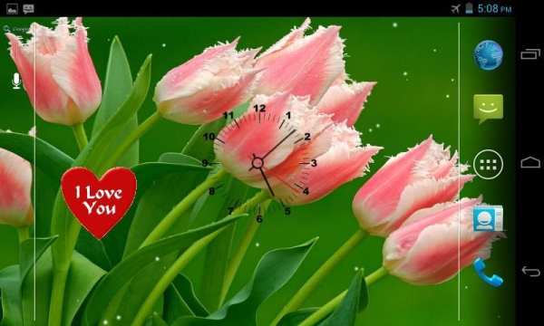 Flowers Live Wallpaper screenshot 2