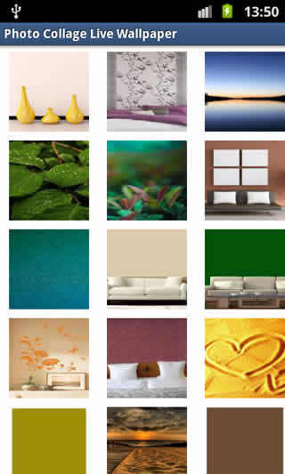 Photo Collage Live Wallpaper screenshot 5