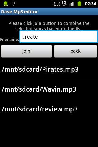 Dave mp3 editor screenshot 3