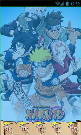 Naruto Go Launcher Theme screenshot 3