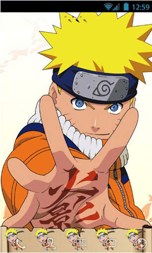 Naruto Go Launcher Theme screenshot 1