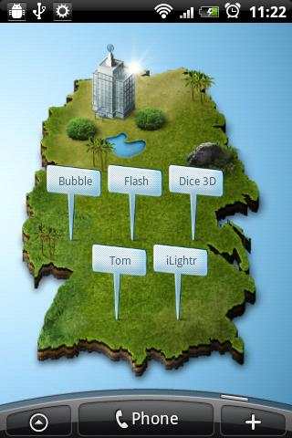 Island Launcher screenshot 2