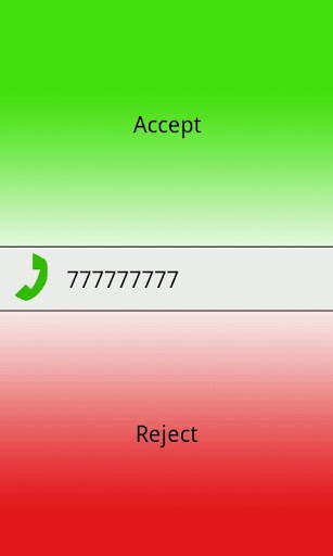 Driving Call Screen screenshot 2
