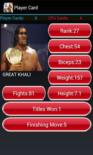 WWE Trump Cards स्क्रीनशॉट 6