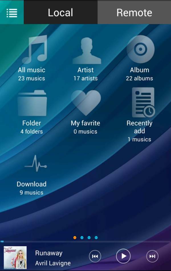 Moobo Music Player 2 تصوير الشاشة