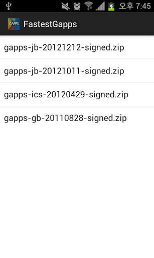 Fastest Gapps Downloader(FGD) скриншот 1
