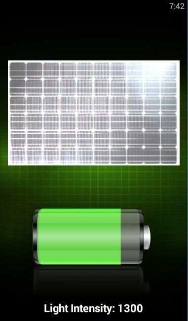 Solar Battery Charger Prank screenshot 1