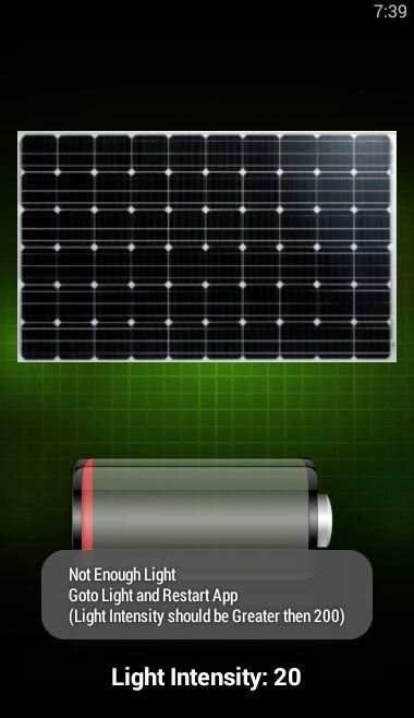 Solar Battery Charger Prank screenshot 3