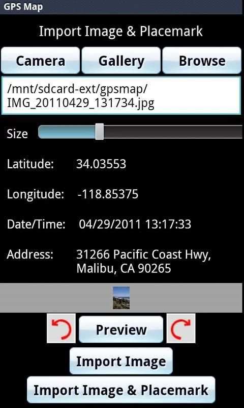 GPS Map स्क्रीनशॉट 1