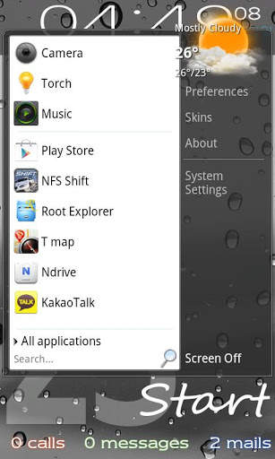 Windows 7 skin for Start menu 1 تصوير الشاشة