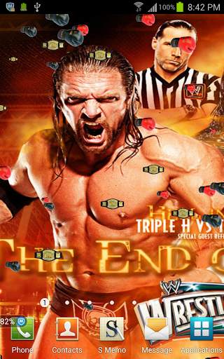 WWE Live Wallpaper screenshot 5