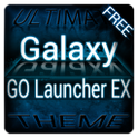 Blue Galaxy GO Launcher icon