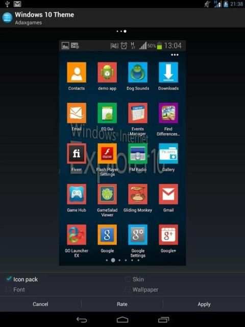 10+ Window Theme скриншот 3