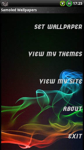 Samoled GO Launcher Theme screenshot 5