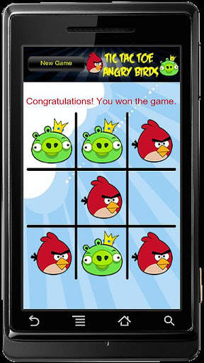 Angry Birds Tic Tac Toe स्क्रीनशॉट 4