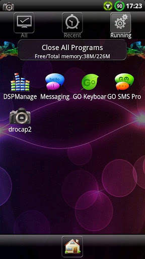 Samoled GO Launcher Theme screenshot 3