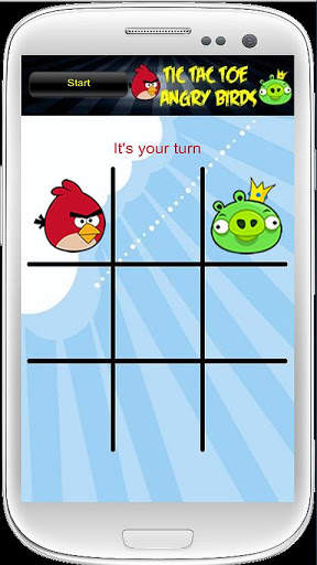 Angry Birds Tic Tac Toe स्क्रीनशॉट 2