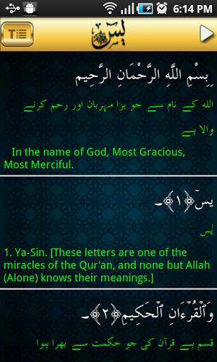 Surah Yaseen Audio+Urdu Tarjma screenshot 2