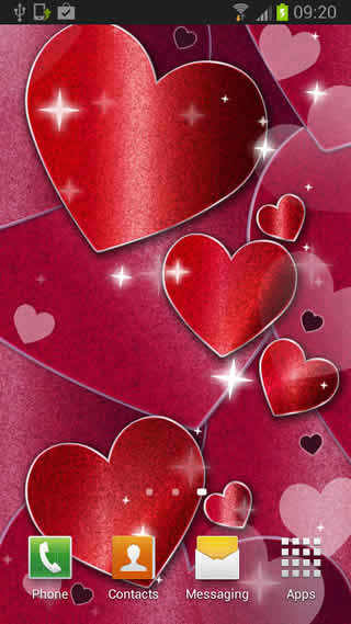Glitter Live Wallpaper screenshot 1