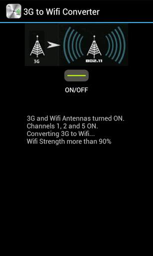 3G to Wifi Converter screenshot 2
