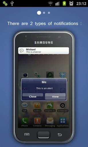 iPhone Notifications Lite screenshot 1