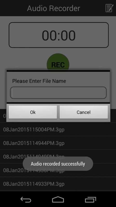Easy Voice Recorder स्क्रीनशॉट 6