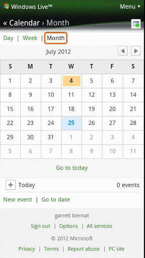 Windows Live free screenshot 4