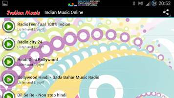 Indian Music Online ( Hindi ) screenshot 1