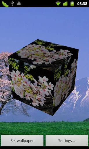 3D Cherry Live Wallpaper screenshot 5