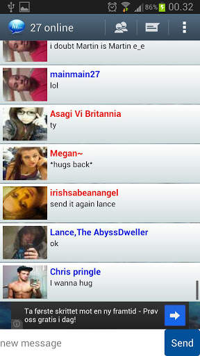 MegaChat: Get new friends! screenshot 2