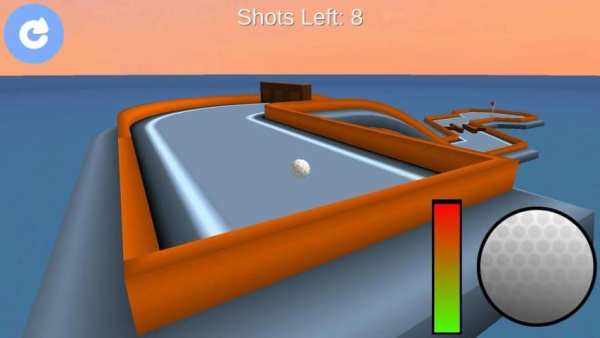 Mini Golf 6 تصوير الشاشة