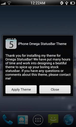 iOS Omega StatusBar Theme screenshot 3