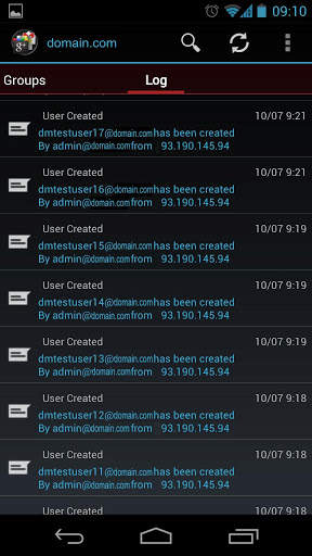 Google Apps Console Lite screenshot 3
