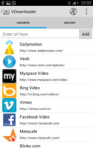 VDownloader - Video downloader screenshot 2
