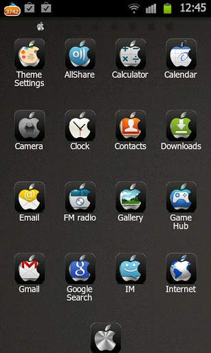 iSad Go Launcher Ex Theme screenshot 2