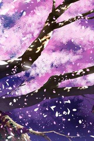 Sakura Live Wallpapers screenshot 1