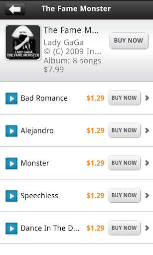 Music Store screenshot 3