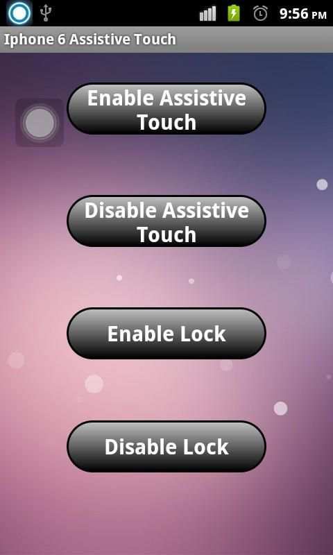 iPhone 6 assistive touch 5 تصوير الشاشة
