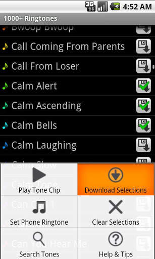 1000+ Ringtones Lite screenshot 3
