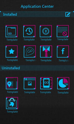 GO SMS Pro XxX Getjar Theme screenshot 4