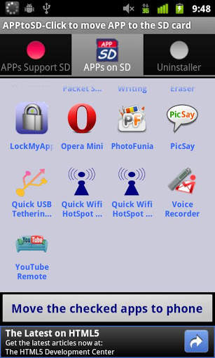 APP to SD / APP2SD скриншот 2