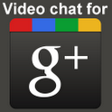 Video chat for Google + icon
