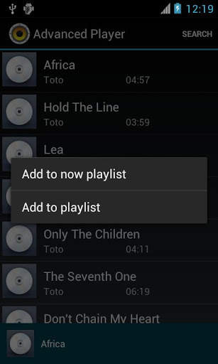 Advanced Music Player screenshot 3