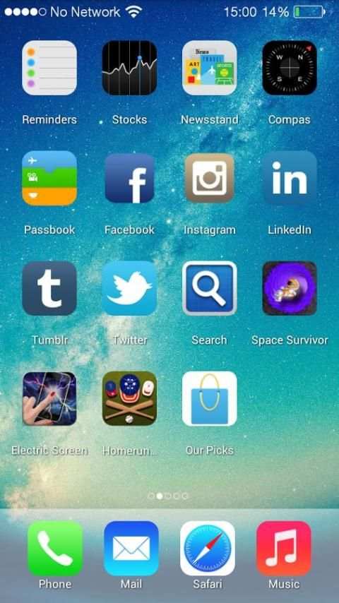 Launcher 8 HD स्क्रीनशॉट 2